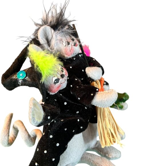 Vintage Annalee Halloween Triple Trouble Mice Soft Dolls Kitschy - Picture 8 of 8